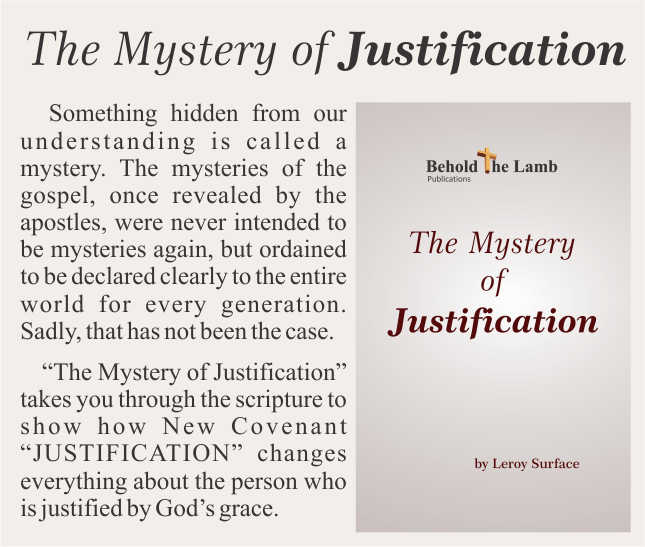 The Mystery of Justification